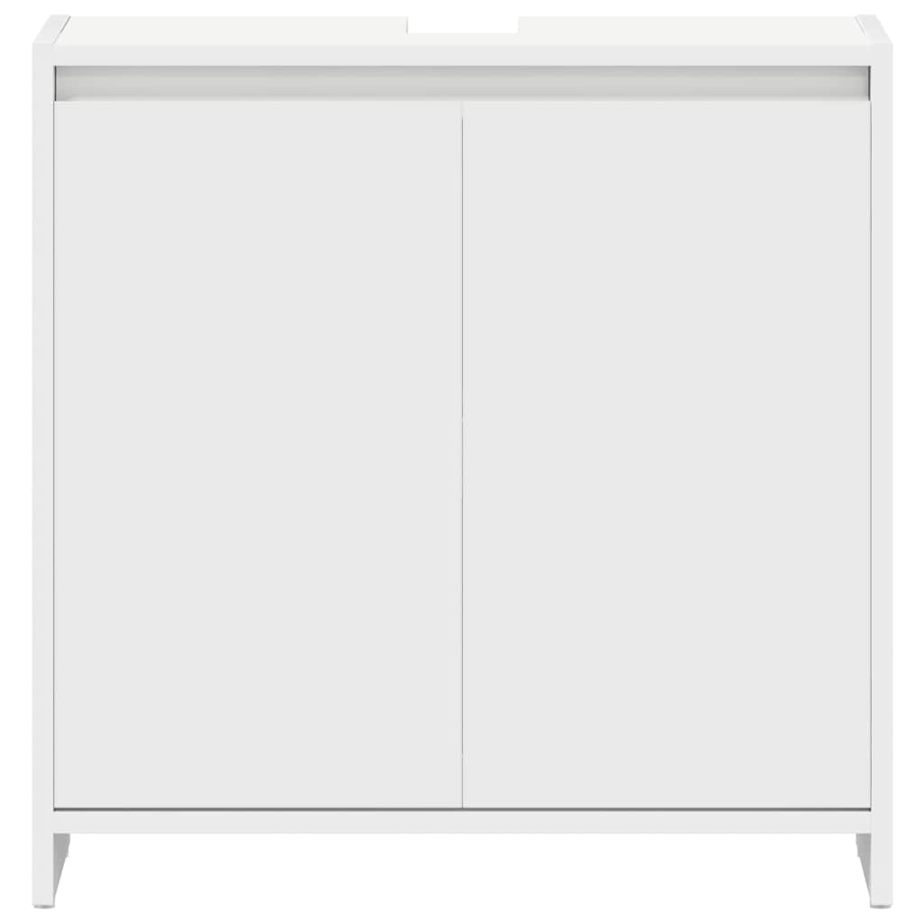 Mobile da Bagno Bianco 60x33x61 cm in Legno Multistrato | homemem39
