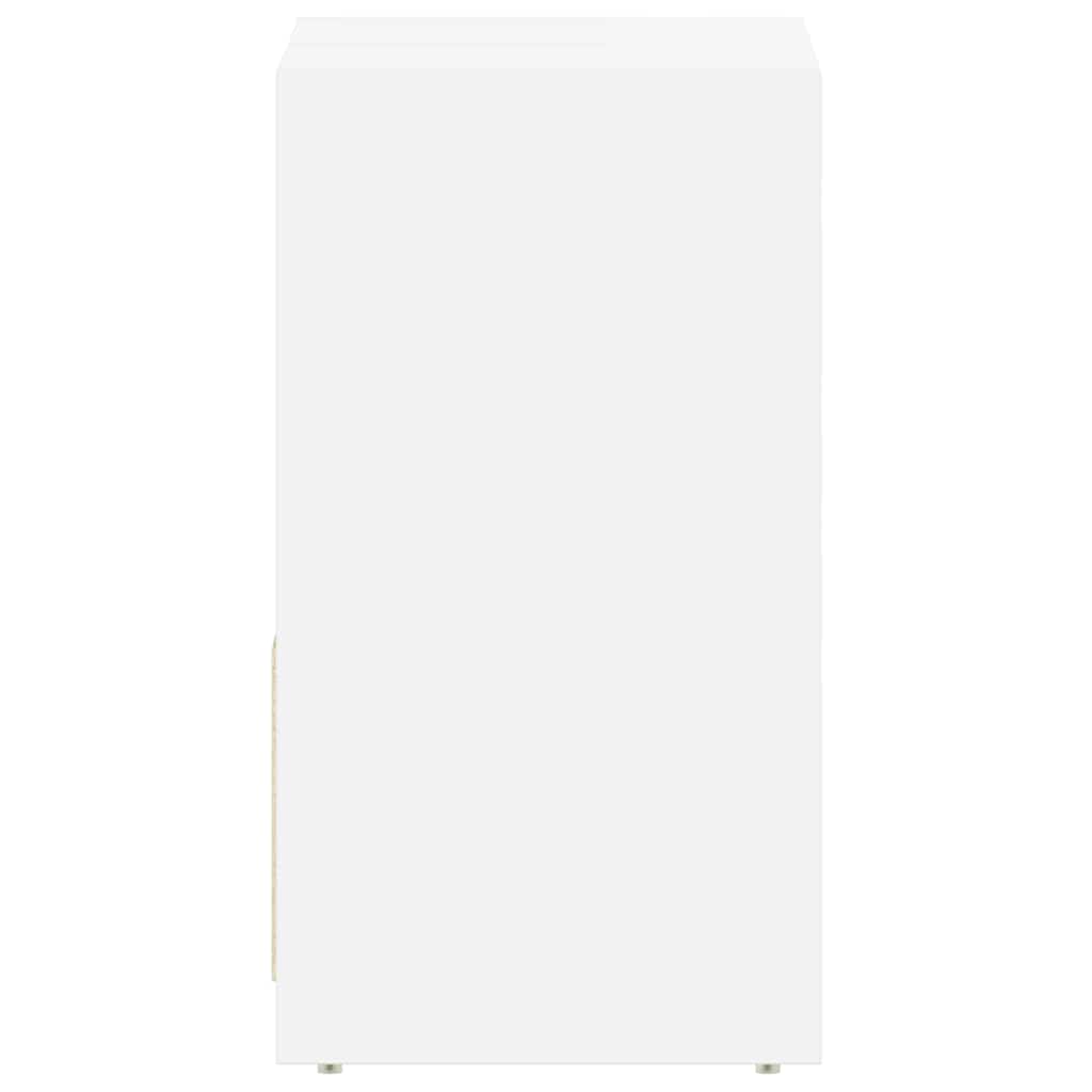 Mobile da Bagno Bianco 60x33x60 cm in Legno Multistrato
