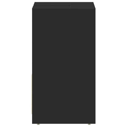 Mobile da Bagno Nero 60x33x61 cm in Legno Multistrato | homemem39