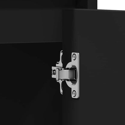 Mobile da Bagno Nero 60x33x61 cm in Legno Multistrato | homemem39