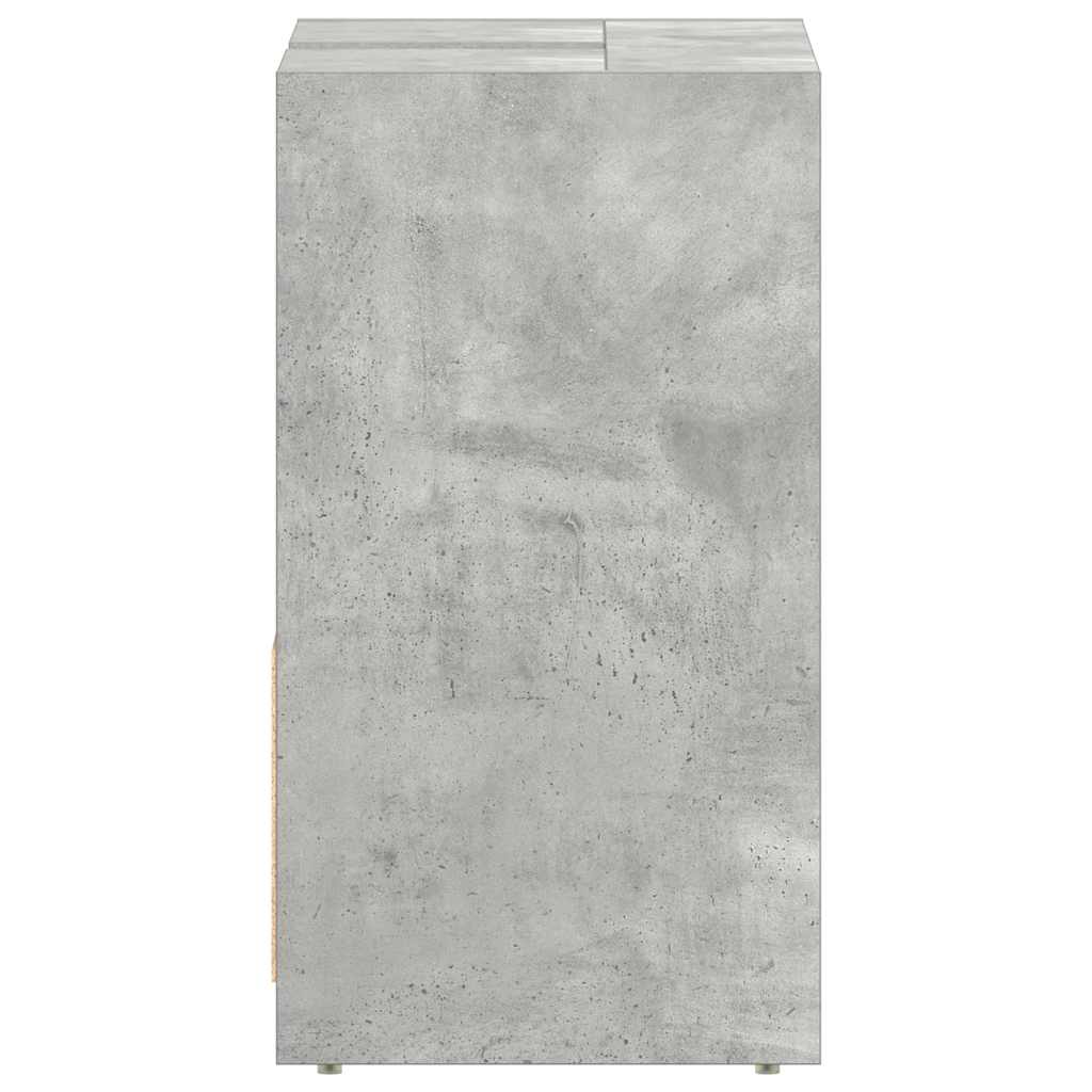 Mobile da Bagno Grigio Cemento 60x33x61 cm in Legno Multistrato | homemem39
