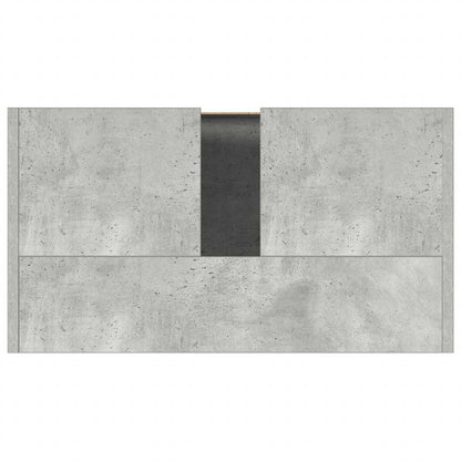 Mobile da Bagno Grigio Cemento 60x33x61 cm in Legno Multistrato | homemem39