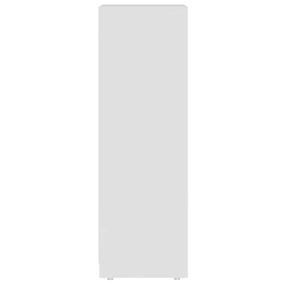 Armadio da Bagno Bianco 30x30x95 cm in Legno Multistrato | homemem39