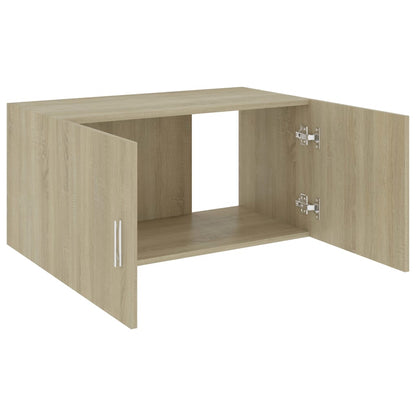 Armadietto da Parete Rovere Sonoma 80x39x40cm Legno Multistrato