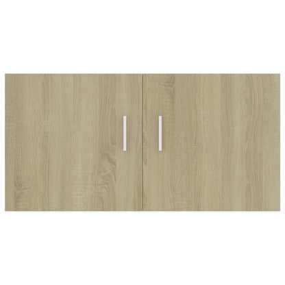 Armadietto da Parete Rovere Sonoma 80x39x40cm Legno Multistrato