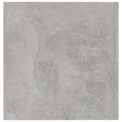 Armadietto Parete Grigio Cemento 80x39x40 cm Legno Multistrato | homemem39