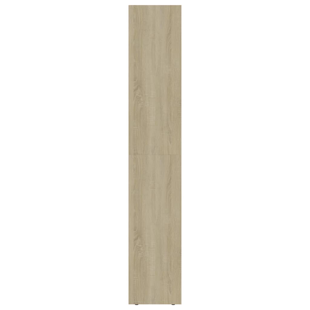 Libreria Rovere Sonoma 36x30x171 cm in Legno Multistrato | homemem39