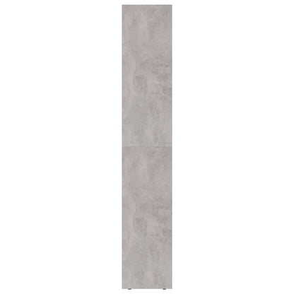 Libreria Grigio Cemento 36x30x171 cm in Legno Multistrato | homemem39