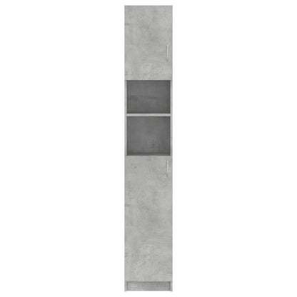 Mobile da Bagno Grigio Cemento 32x25,5x190 cm Legno Ingegnerizzato | homemem39