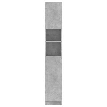Mobile da Bagno Grigio Cemento 32x25,5x190 cm