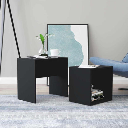 Set Tavolini da Salotto 48x30x45 cm Multistrato