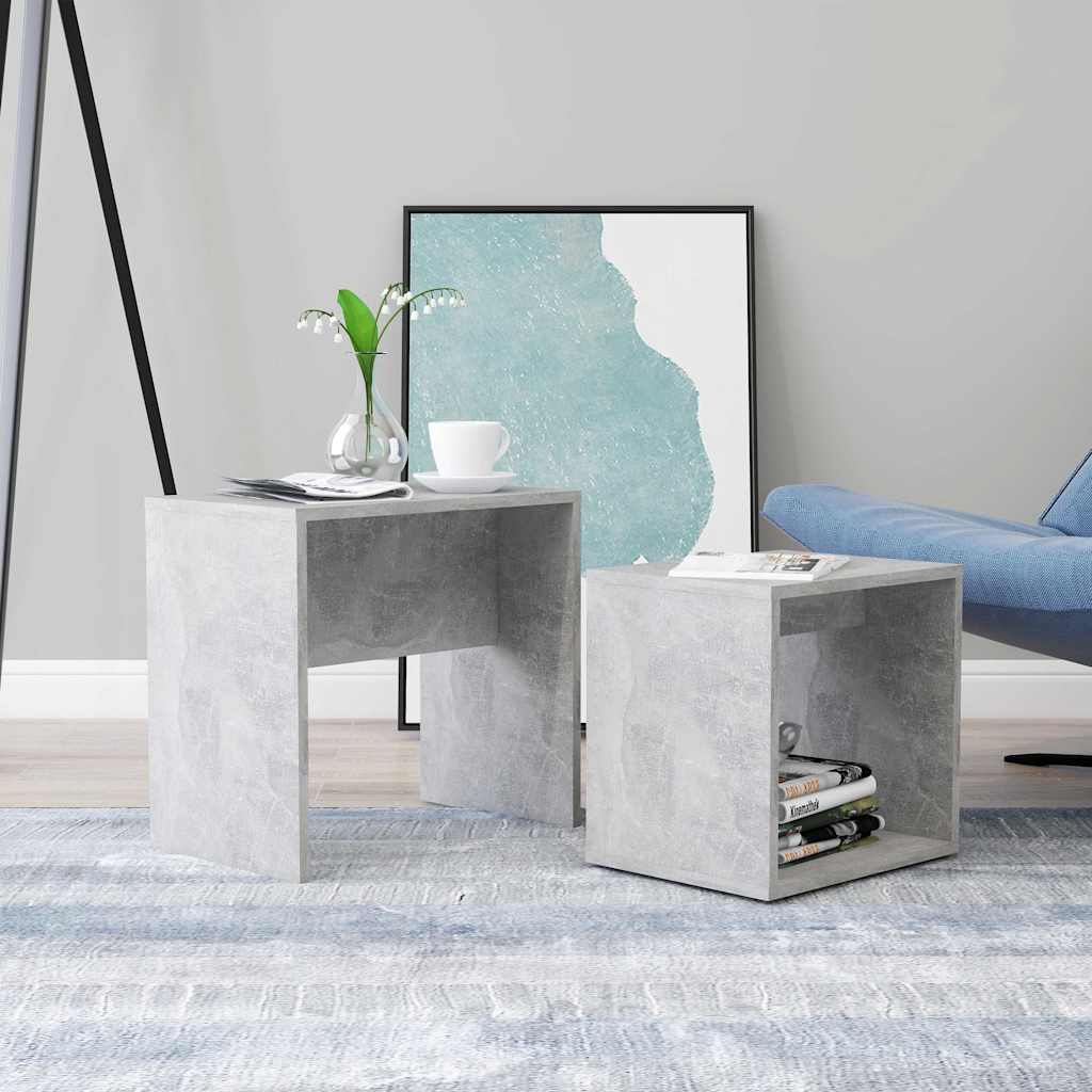 Set Tavolini da Salotto 48x30x45 cm Multistrato
