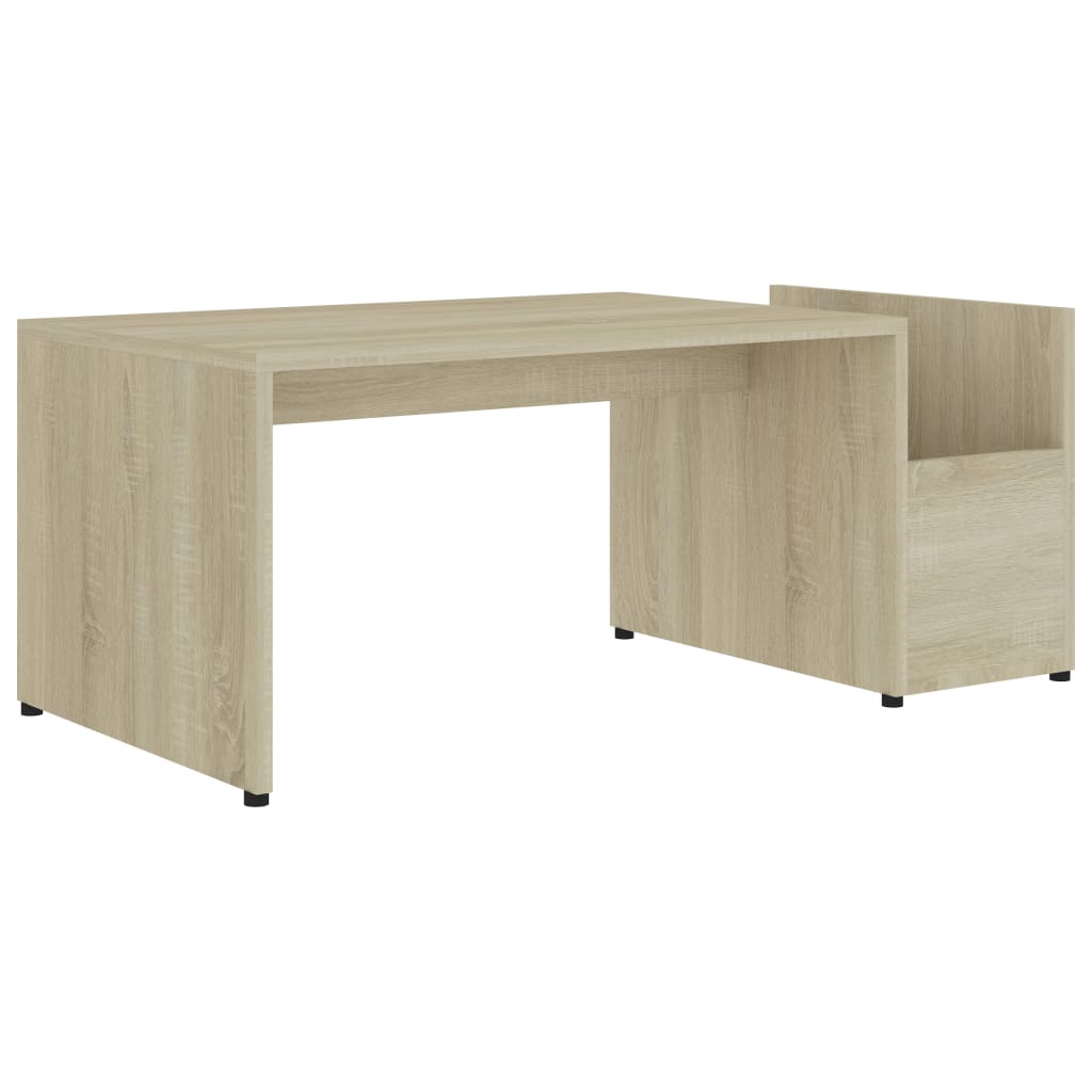 Tavolino da Salotto Rovere Sonoma 90x45x35 cm Legno Multistrato | homemem39