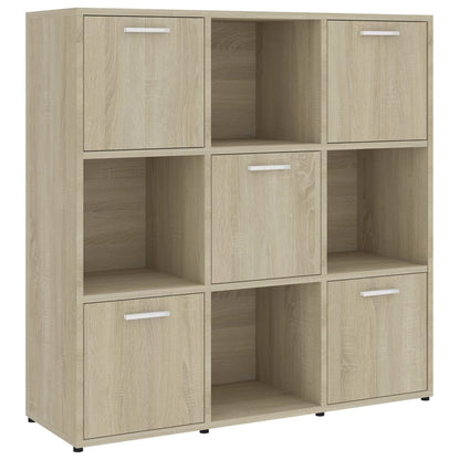 Libreria Rovere Sonoma 90x30x90 cm in Legno Multistrato | homemem39