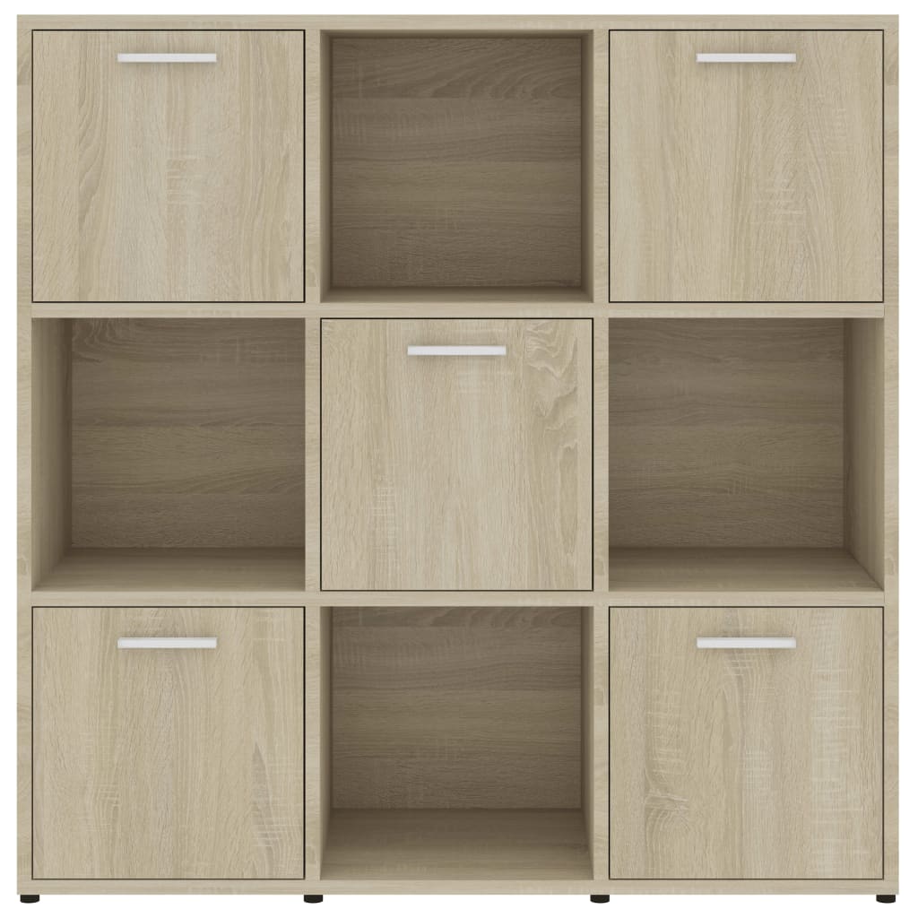 Libreria Rovere Sonoma 90x30x90 cm in Legno Multistrato | homemem39