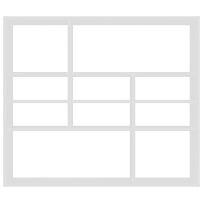 Scaffale a Parete Bianco 90x16x78 cm in in Multistrato | homemem39