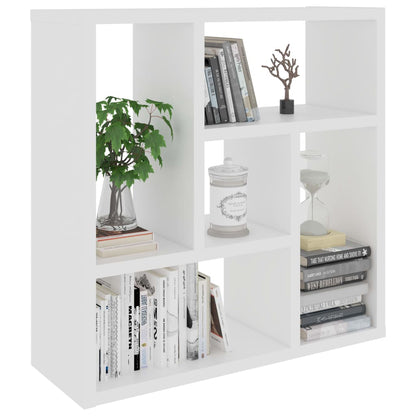 Scaffale a Parete Bianco 45,1x16x45,1 cm in Legno Multistrato | homemem39