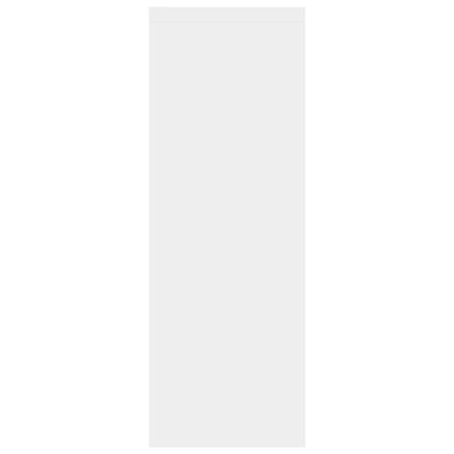 Scaffale a Parete Bianco 45,1x16x45,1 cm in Legno Multistrato | homemem39