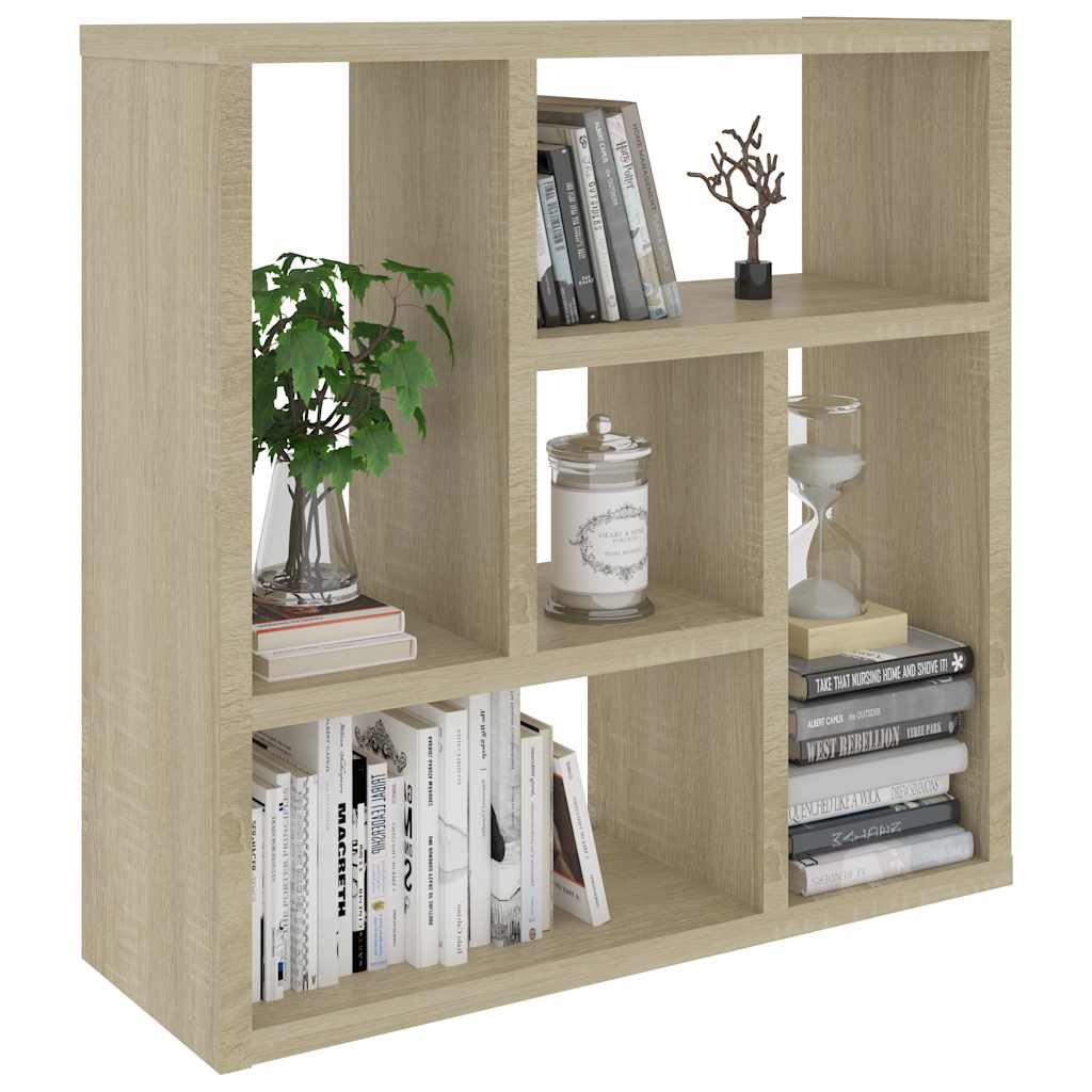 Scaffale Parete Rovere Sonoma 45,1x16x45,1 cm Legno Multistrato | homemem39