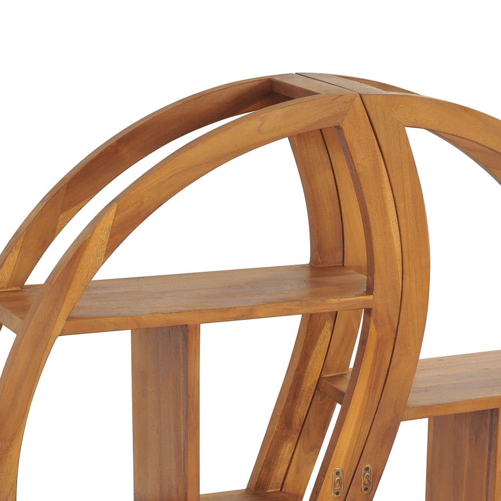 Mensola Yin Yang 100x20x100 cm in Legno Massello di Teak | homemem39