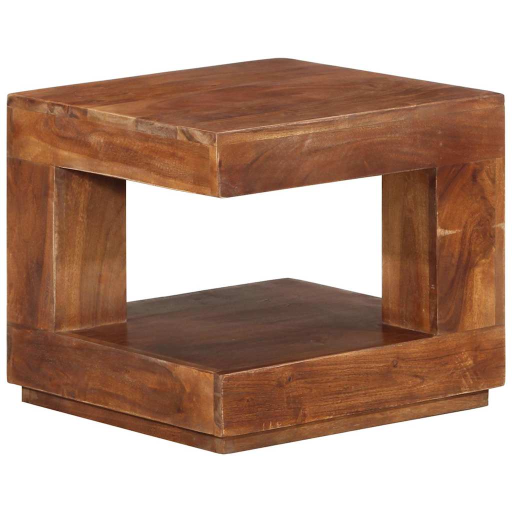 Tavolo da Salotto 45x45x40 cm in Legno Massello di Acacia