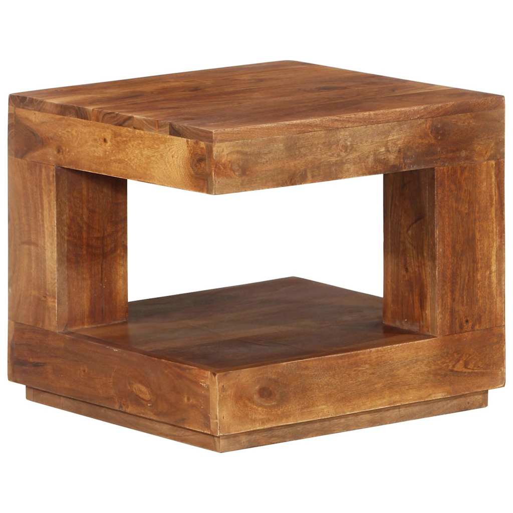 Tavolo da Salotto 45x45x40 cm in Legno Massello di Acacia