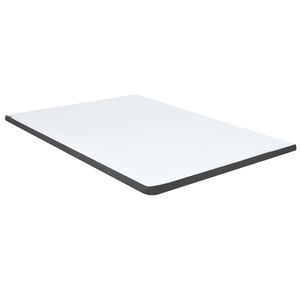 Letto a Molle Grigio Scuro in Tessuto 160x200 cm | homemem39