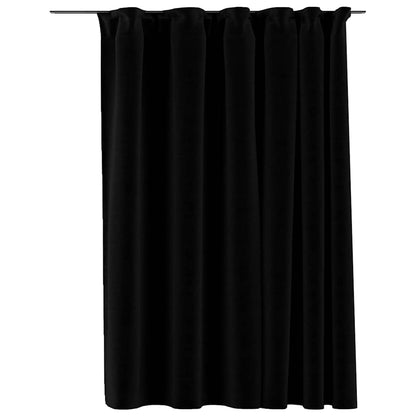 Tende Oscuranti con Ganci Effetto Lino Nereu 290x245 cm | homemem39