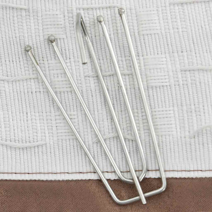 Tende Oscuranti con Ganci Effetto Lino 2 pz Talpa 140x225 cm | homemem39