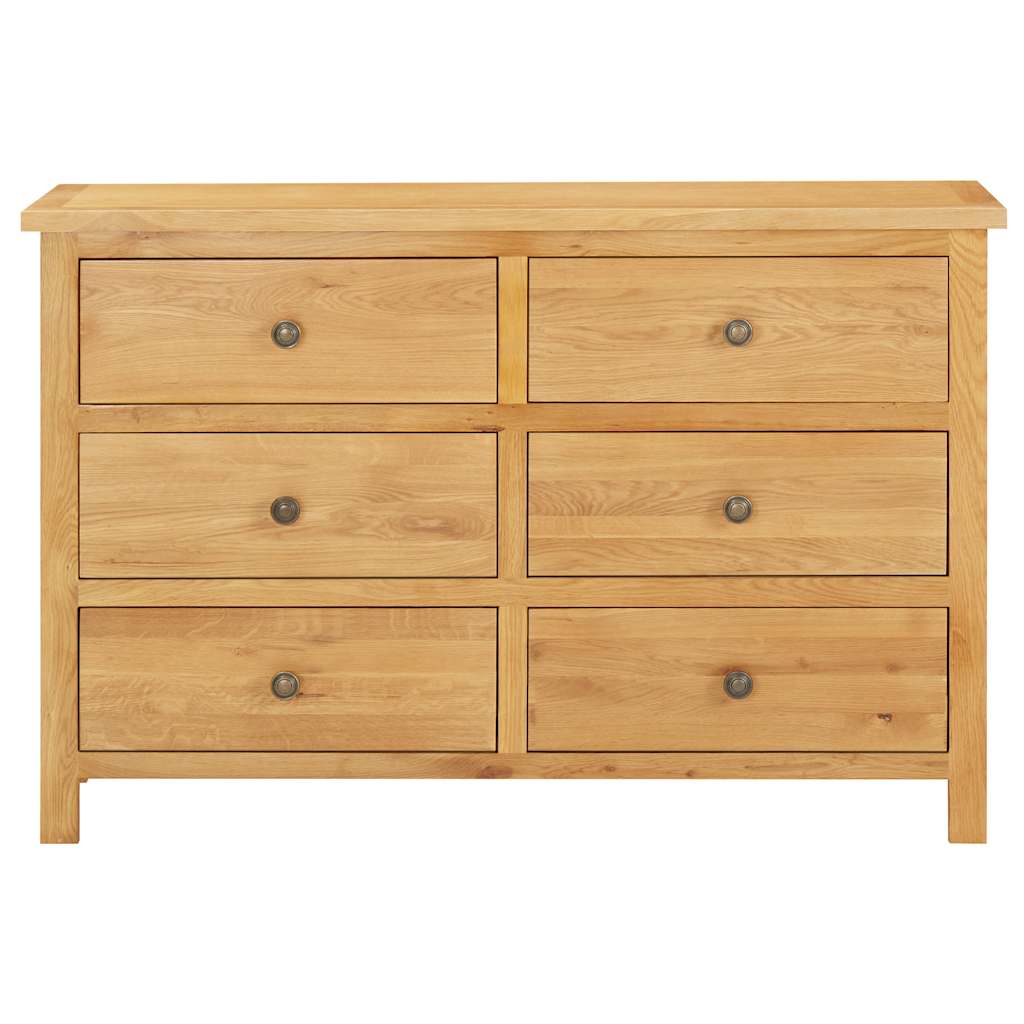Cassettiera 105x33,5x73 cm in Legno Massello di Rovere | homemem39