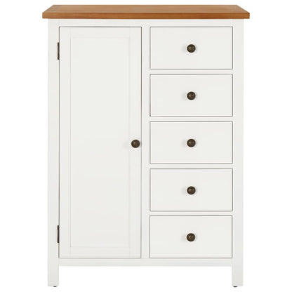 Guardaroba 76x52x105 cm in Legno Massello di Rovere | homemem39