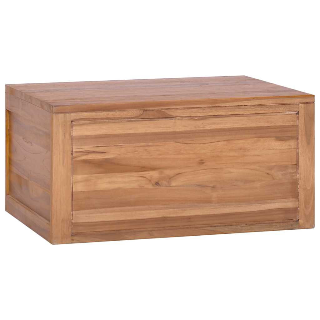 Armadietto da Bagno a Parete 60x45x30 cm Legno Massello di Teak | homemem39