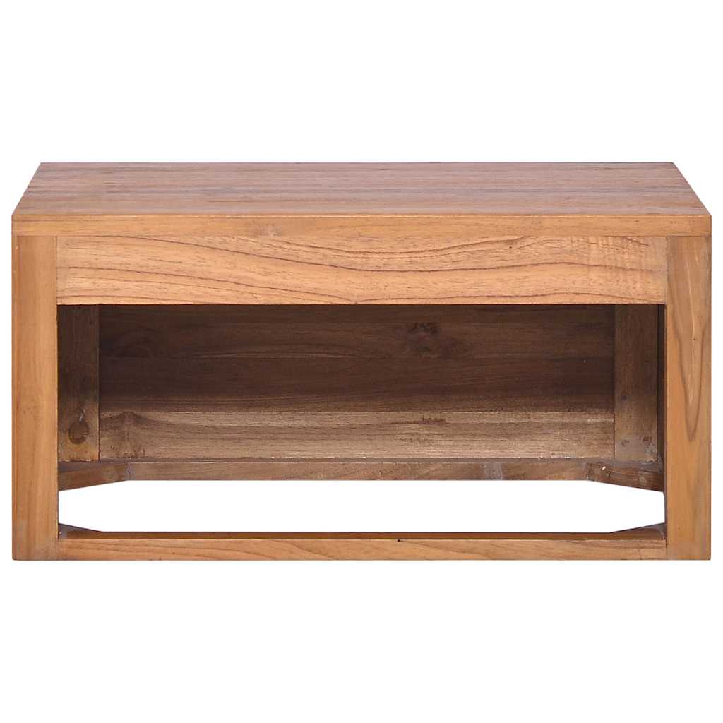 Armadietto da Bagno a Parete 60x45x30 cm Legno Massello di Teak | homemem39