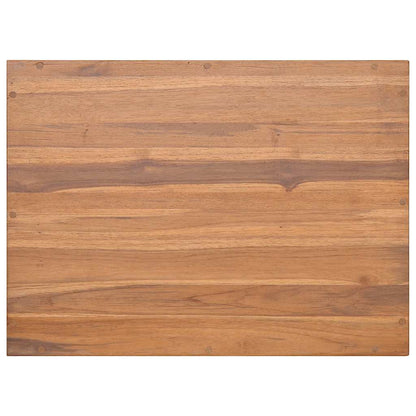 Armadietto da Bagno a Parete 60x45x30 cm Legno Massello di Teak | homemem39