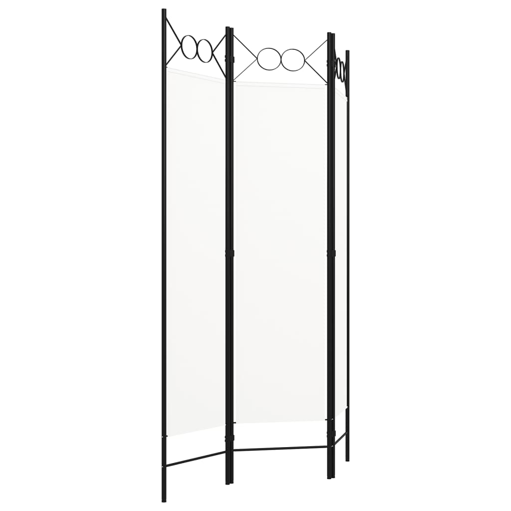 Paravento a 3 Pannelli Bianco 120x180 cm | homemem39