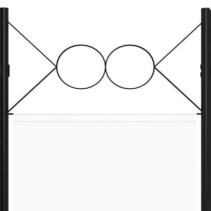 Paravento a 5 Pannelli Bianco 200x180 cm - homemem39