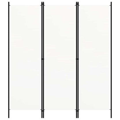Paravento a 3 Pannelli Bianco 150x180 cm - homemem39