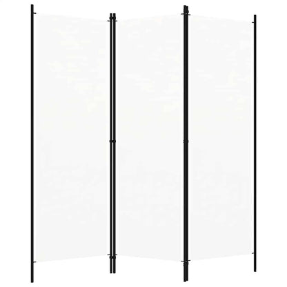 Paravento a 3 Pannelli Bianco 150x180 cm - homemem39
