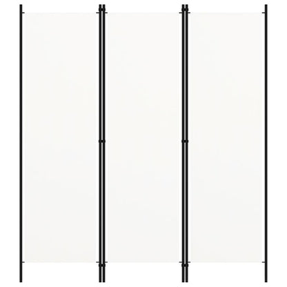 Paravento a 3 Pannelli Bianco 150x180 cm - homemem39