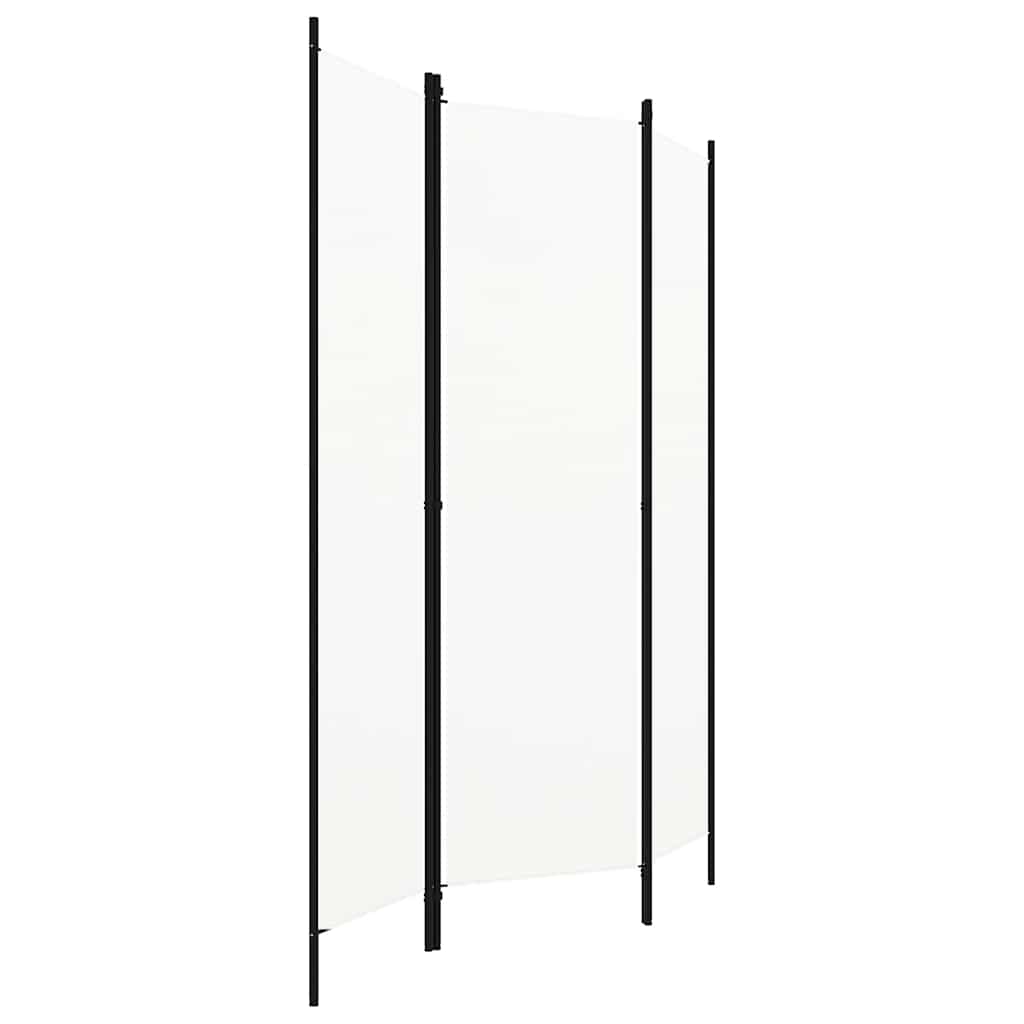 Paravento a 3 Pannelli Bianco 150x180 cm - homemem39