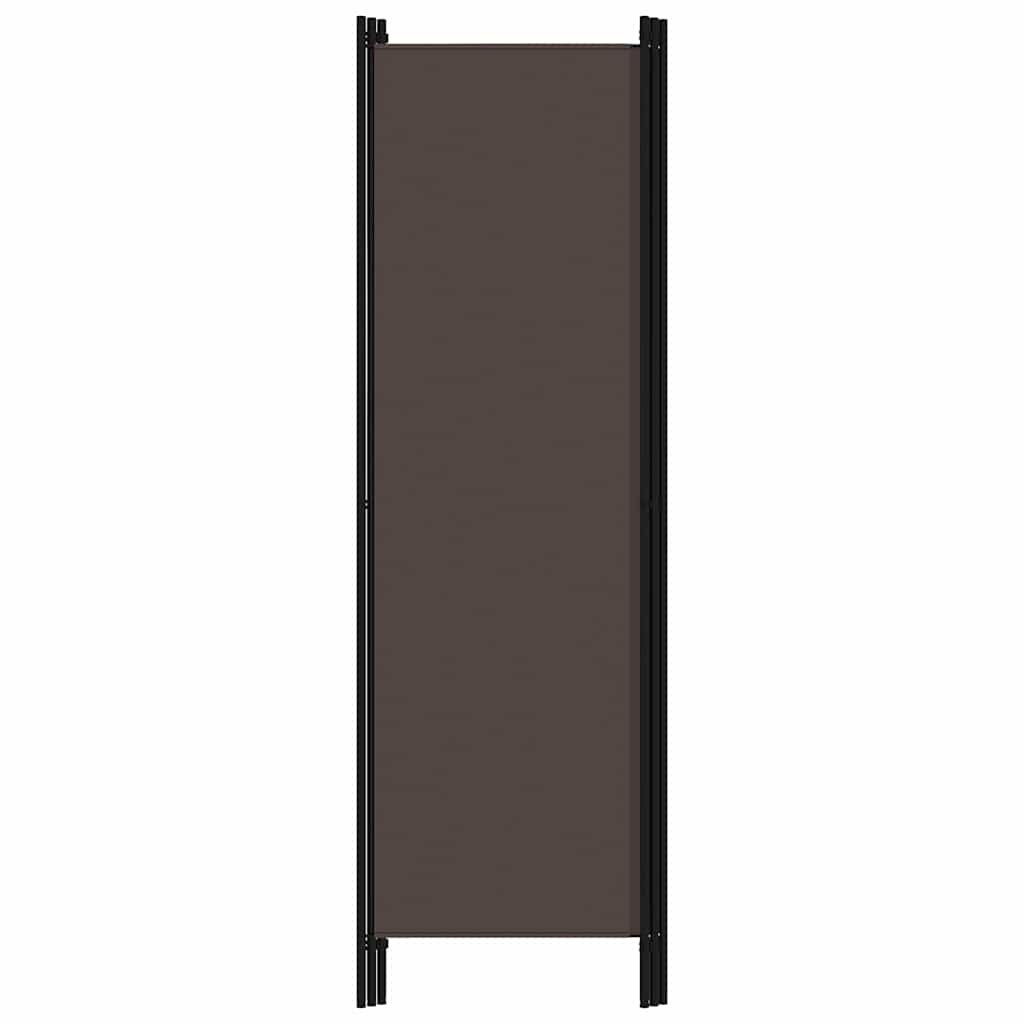 Paravento 3 Pannelli Marrone 150x180 cm