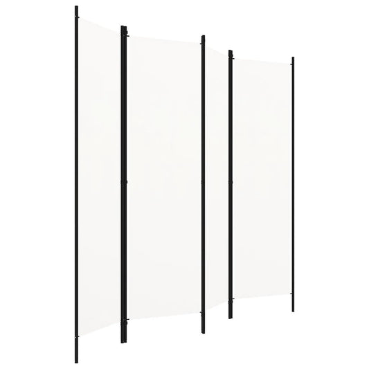Paravento a 5 Pannelli Bianco 200x180 cm - homemem39