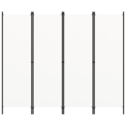Paravento a 5 Pannelli Bianco 200x180 cm - homemem39