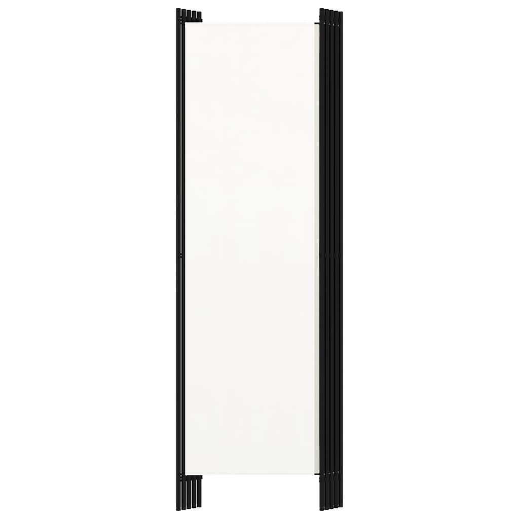 Paravento a 5 Pannelli Bianco 250x180 cm - homemem39