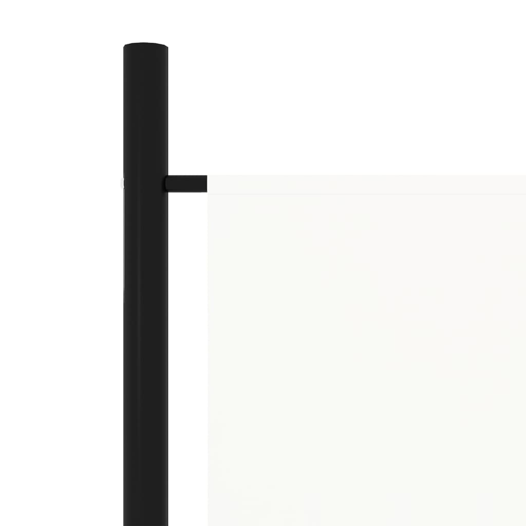 Paravento a 5 Pannelli Bianco 250x180 cm - homemem39