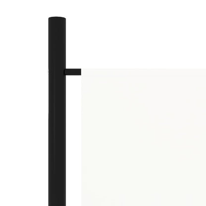 Paravento a 5 Pannelli Bianco 250x180 cm - homemem39