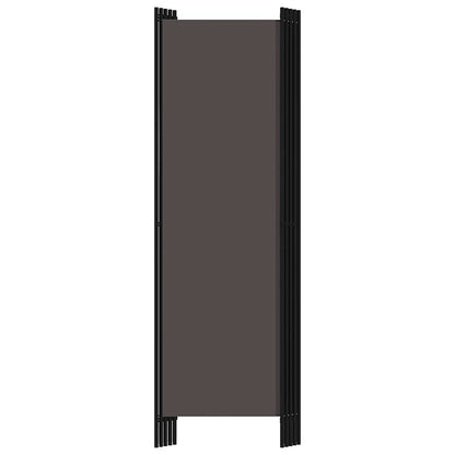 Paravento a 5 Pannelli Antracite 250x180 cm - homemem39