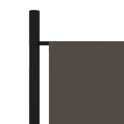 Paravento a 5 Pannelli Antracite 250x180 cm - homemem39