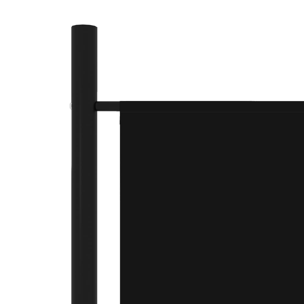 Paravento a 5 Pannelli Nero 250x180 cm | homemem39