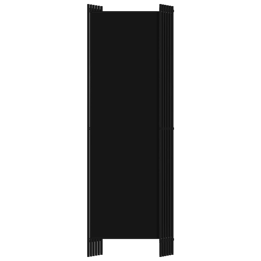 Paravento a 6 Pannelli Nero 300x180 cm - homemem39